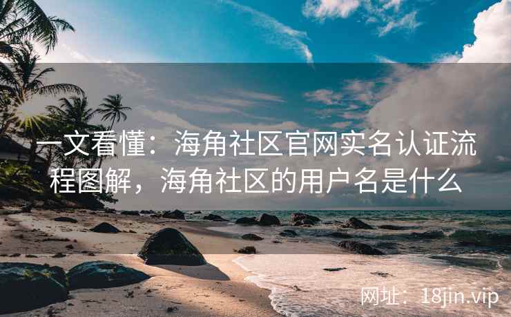 一文看懂：海角社区官网实名认证流程图解，海角社区的用户名是什么