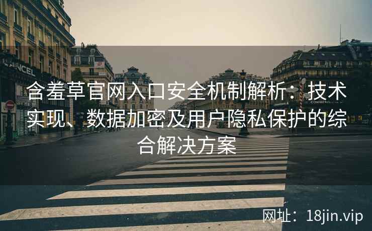 含羞草官网入口安全机制解析：技术实现、数据加密及用户隐私保护的综合解决方案