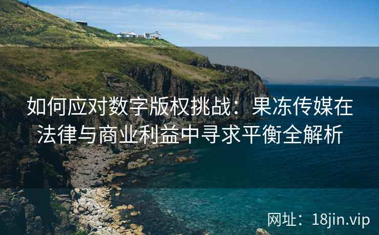 如何应对数字版权挑战：果冻传媒在法律与商业利益中寻求平衡全解析